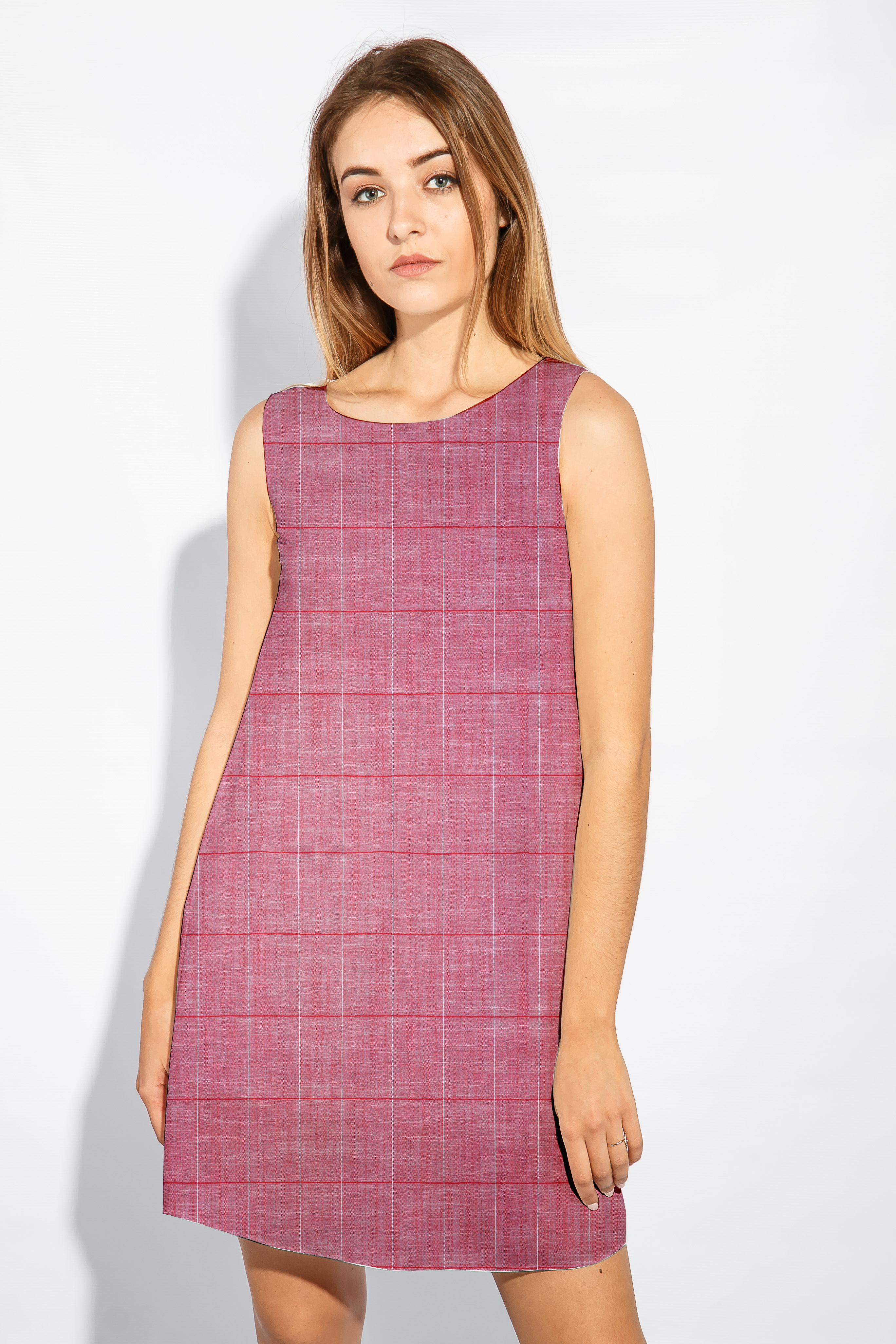 картинка Ткань Capriccio WE YD 4644-02/144 117gr B лен клетка от магазина Одежда+