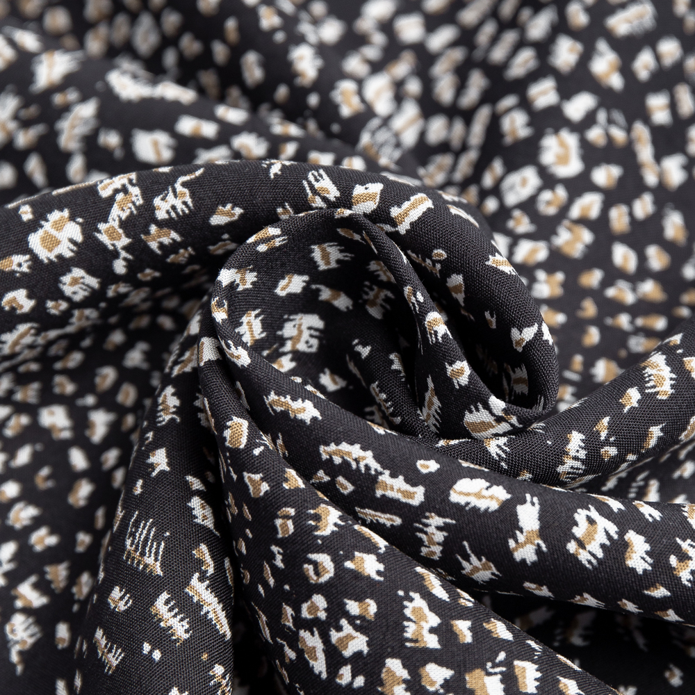 картинка Ткань Capriccio GN B032-04/145 105gr D штапель принт от магазина Одежда+