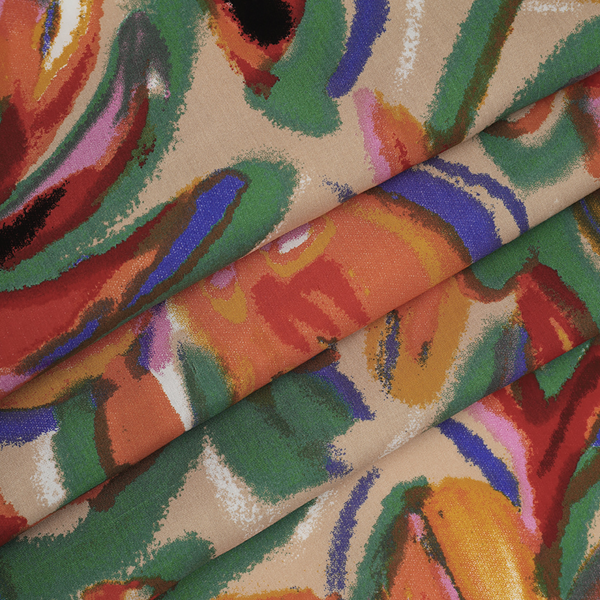 картинка Ткань Capriccio TA 41489-02/145 105gr D штапель принт от магазина Одежда+