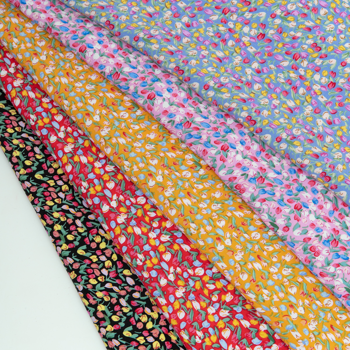 картинка Ткань Capriccio LH 300-04/145 105gr D штапель принт от магазина Одежда+