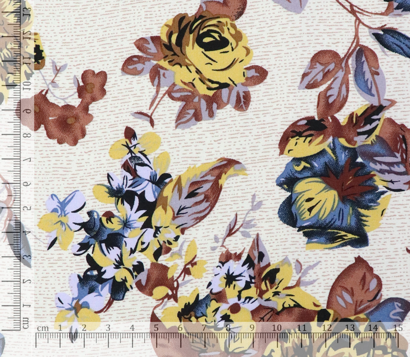 картинка Ткань Capriccio LZ 7102-04/150 105gr D штапель принт от магазина Одежда+