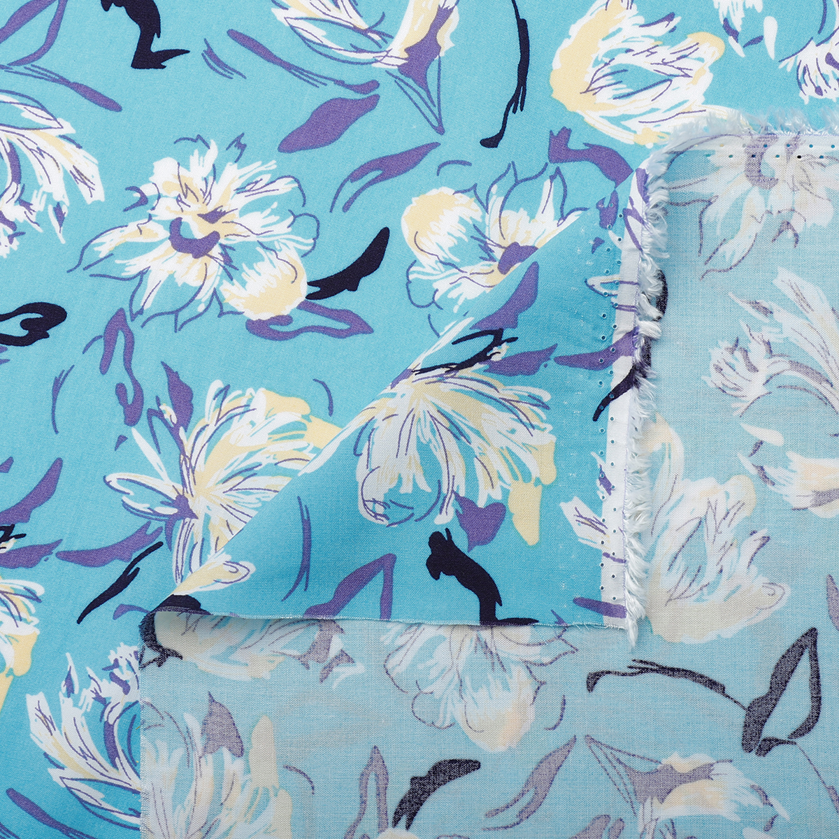 картинка Ткань Capriccio LH 303-03/145 105gr D штапель принт от магазина Одежда+